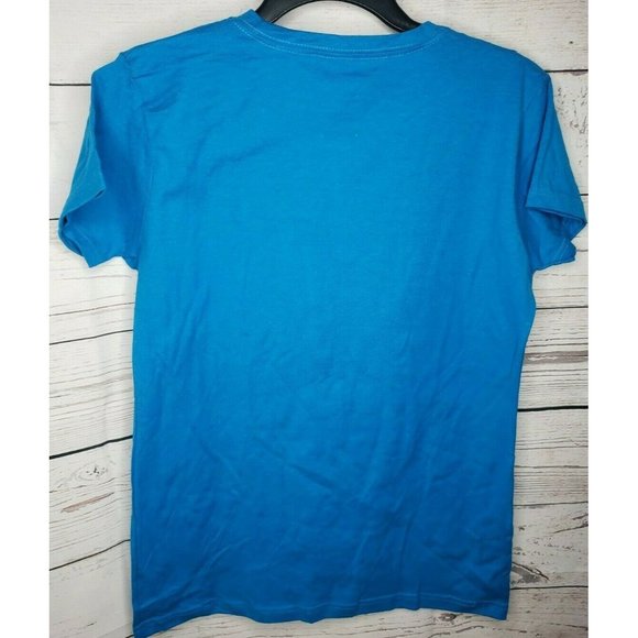 Tultex Thats What She Light Blue Cotton Woman T Shirt Funny Gift Shirt - Picture 3 of 4
